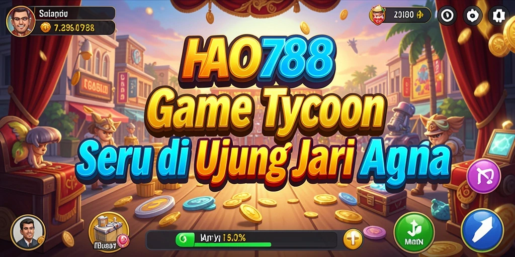 Tampilan gameplay HAO788 yang menampilkan suasana Tycoon yang mendebarkan.