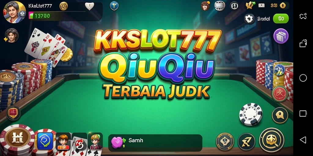 Tampilan gameplay QiuQiu KKSLOT777 dengan antarmuka yang menarik.