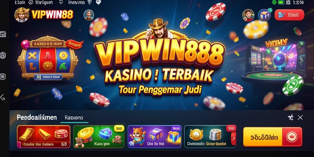 Tampilan gameplay Kasino yang menarik dan mendebarkan di VIPWIN88.